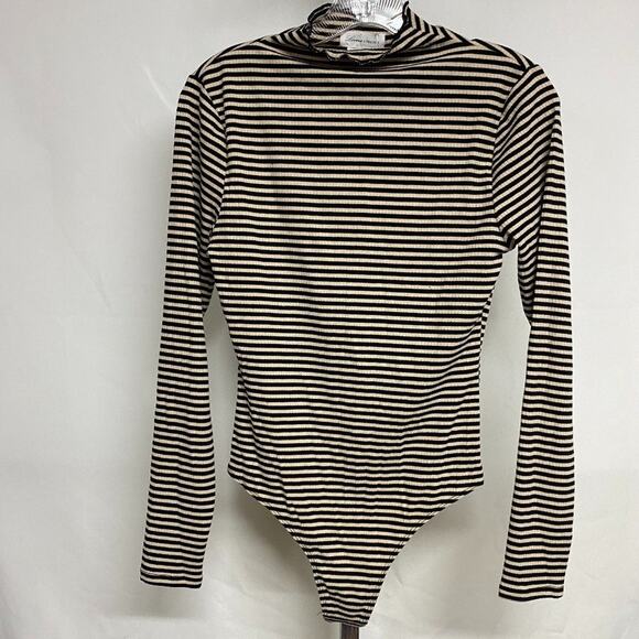 Lovers + Friends striped body suite New with Tags size Large - Picture 1 of 2